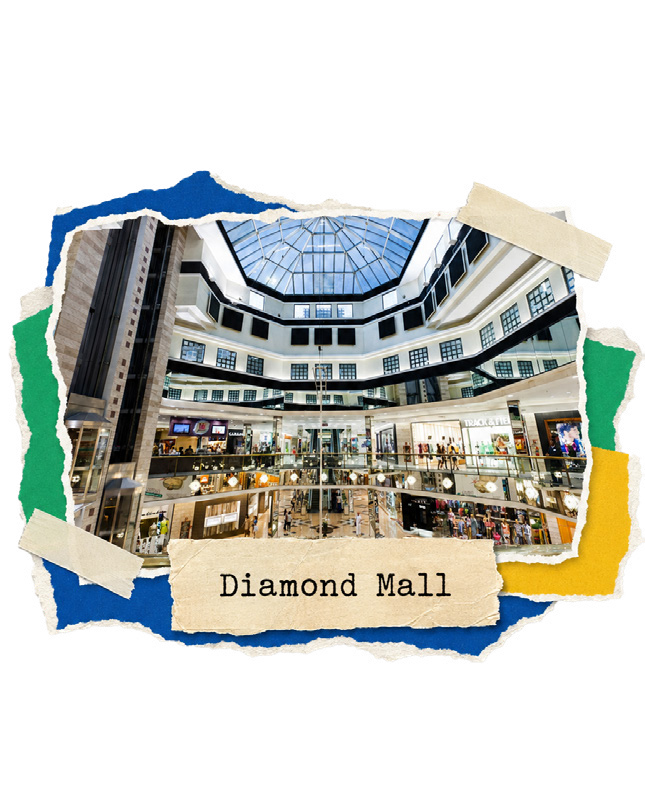 Colagem de fotos de DiamondMall