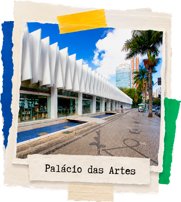 Colagem de fotos de Palácio das Artes